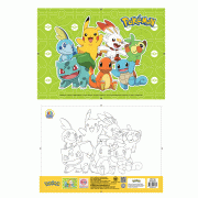 จิ๊กซอว์ Pokémon 54 ชิ้น โปเกมอนผจญภัย